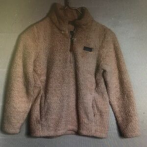 Cozy Brown Fleece Pullover